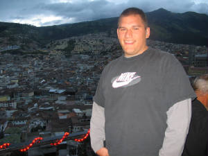Perry Wesberry in Quito, Ecuador, Grandson of Jame